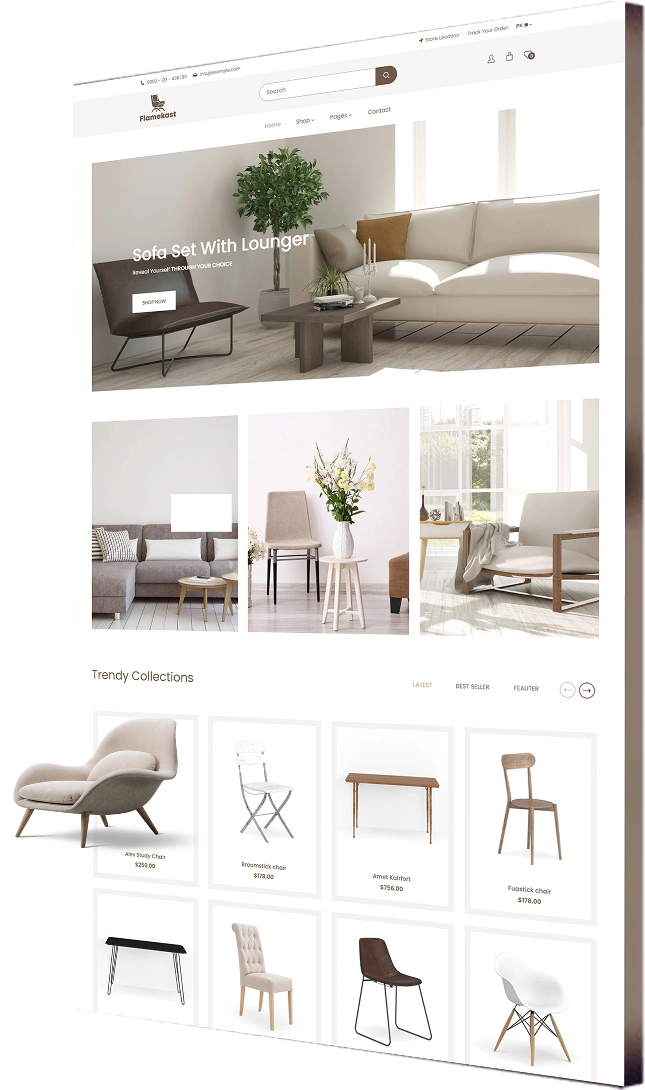 Furniture eCommerce Website