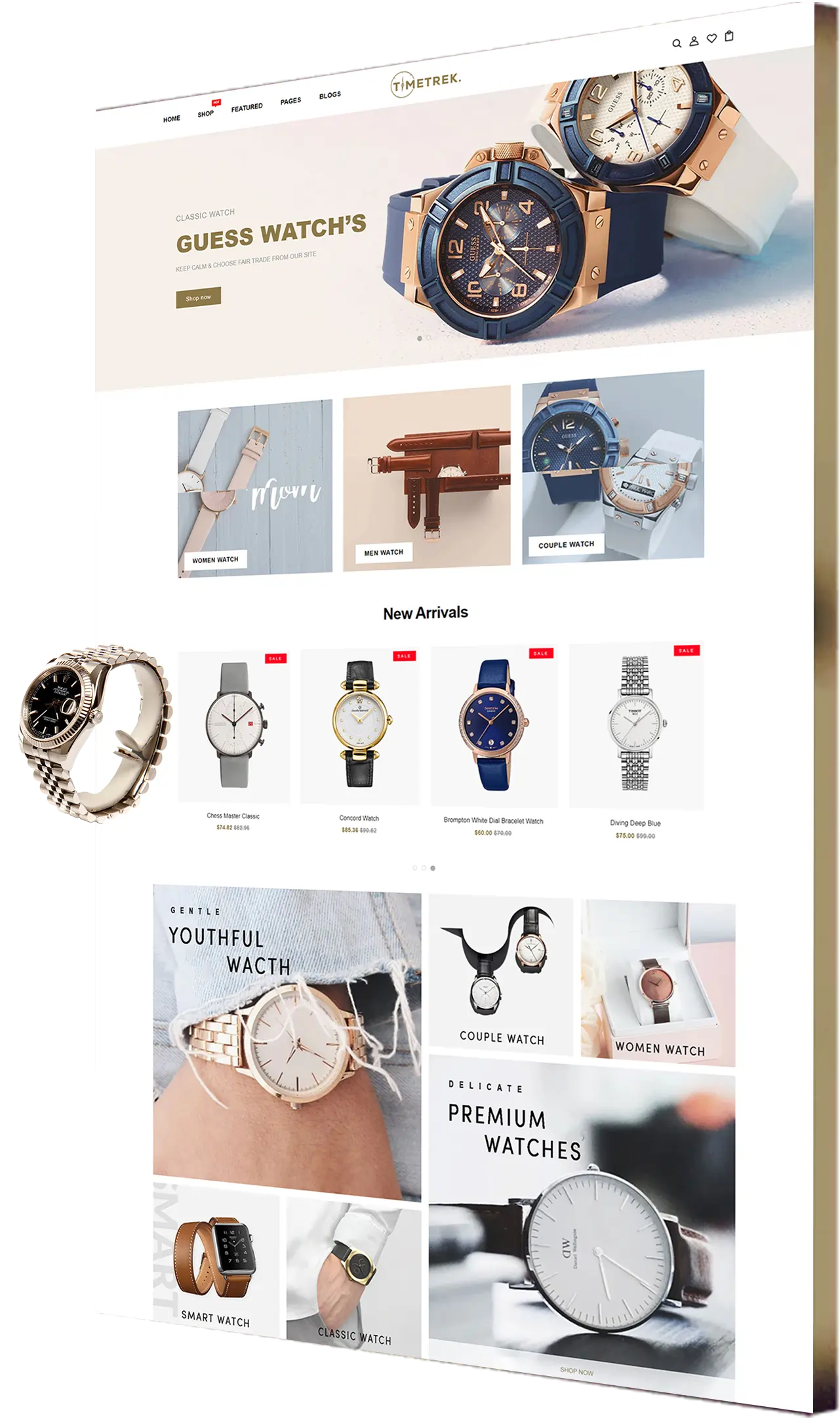 Watch eCommerce Website