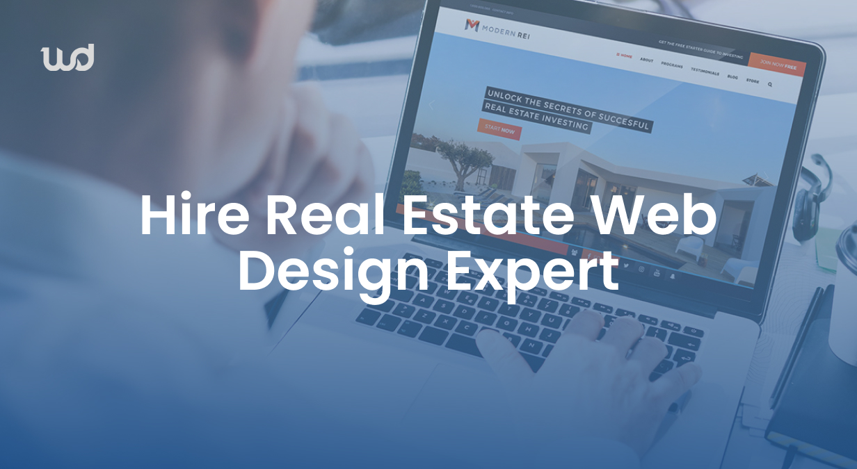 hire real estate web design expert